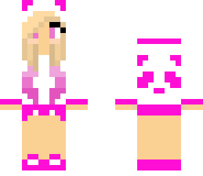 pink panda girl