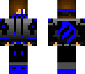 cool blue monster guy