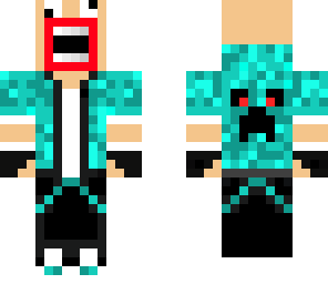 crazy craft skin