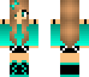 k's teal skin
