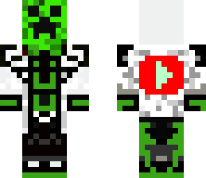 upgraded youtuber creeper