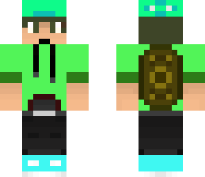 jono v with turtle shell