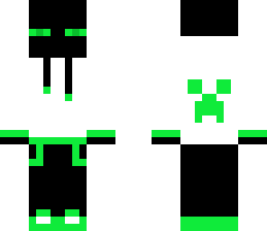 neon green enderman