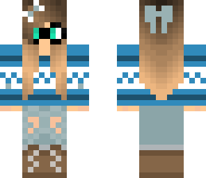 winter girl edit