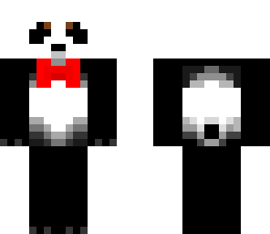 cool panda bow tie