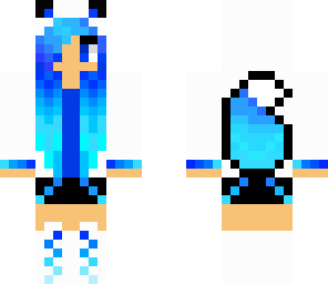 blue fox girl