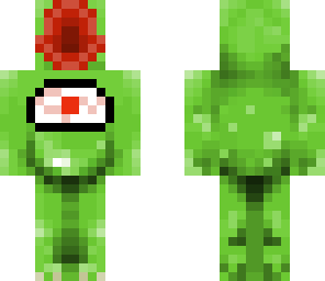 giant mouthed green monster