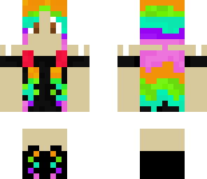 rainbow girl