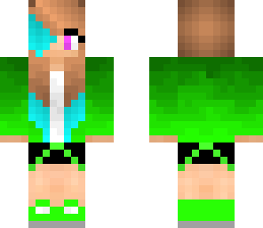 green and blue