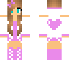 cute pink girl