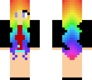 rainbow girl