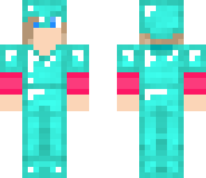 diamond armor girl