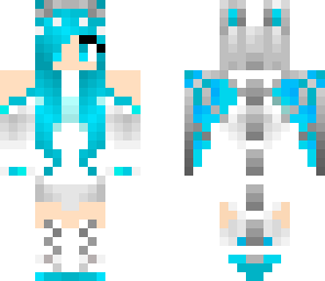 blue dragon girl