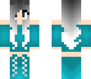 blue girl