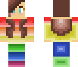 100 like plz for the rainbow girl