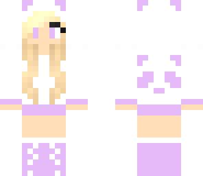 lilac panda girl