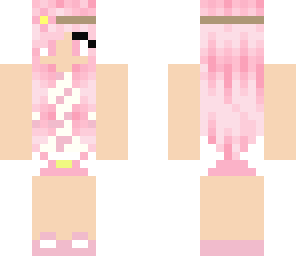 pink pastel kawaii girl