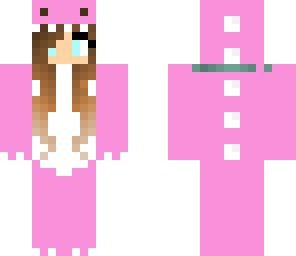 pink dinosaur girl