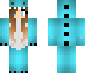 blue dinosaur girl 87
