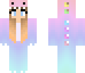 dino girl pastel