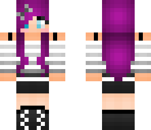 purple haired anime girl new