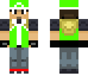 entrenador pokemon verde