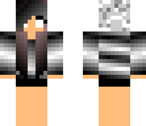 cool herobrine girl