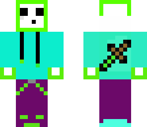 the reverse of the blue blob