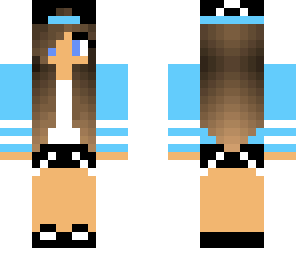 blue snapback girl