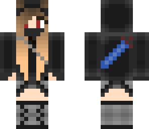 ninja with gloves