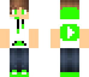 white green