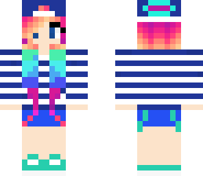 rainbow girl