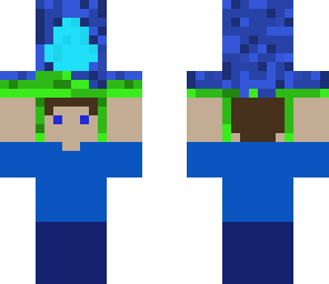 mini steve is happy about diamond