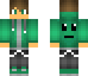 cute green boy dont copy or i will repoert