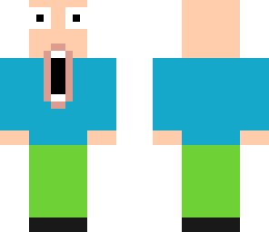 stunned man