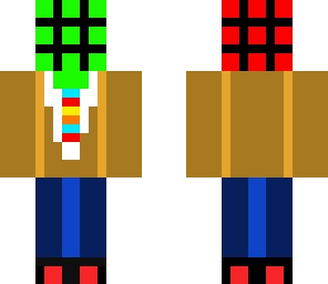 rubix cube man