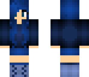 blue girl