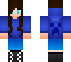 blue hood chick