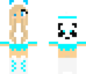 blue panda gurl