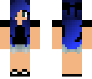 blue girl