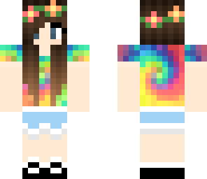 the tiedye girl