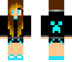 punk minecraft girl