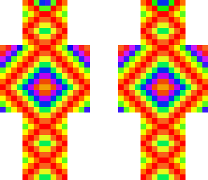 rainbow person