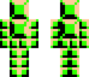 green like
