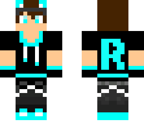 boy with a blue hoodie and glasses