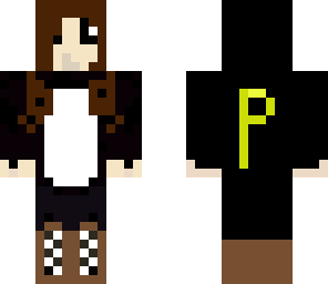 hooded penguin girl
