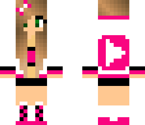 pink you tube girl
