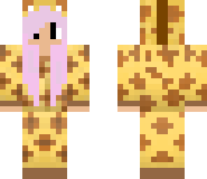 pink hair girrafe