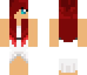 red head wedding dress