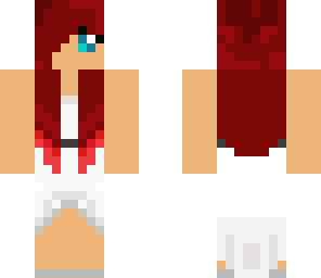red head wedding dress